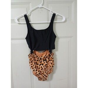 Art class Girls swimsuit Animal Print  Size L
